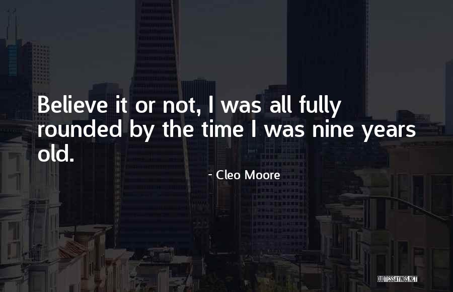 Cleo Moore Quotes 2058616