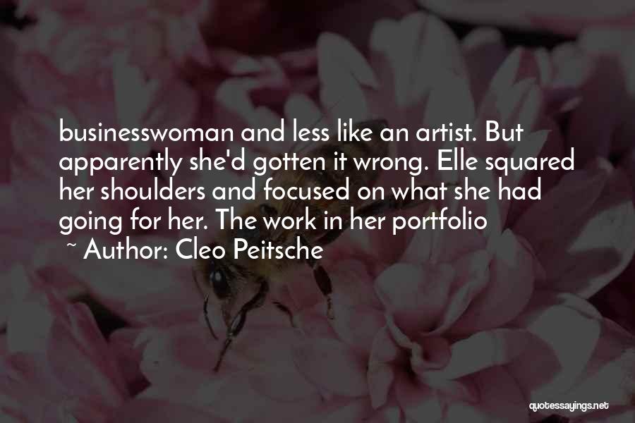 Cleo Peitsche Quotes 1238498