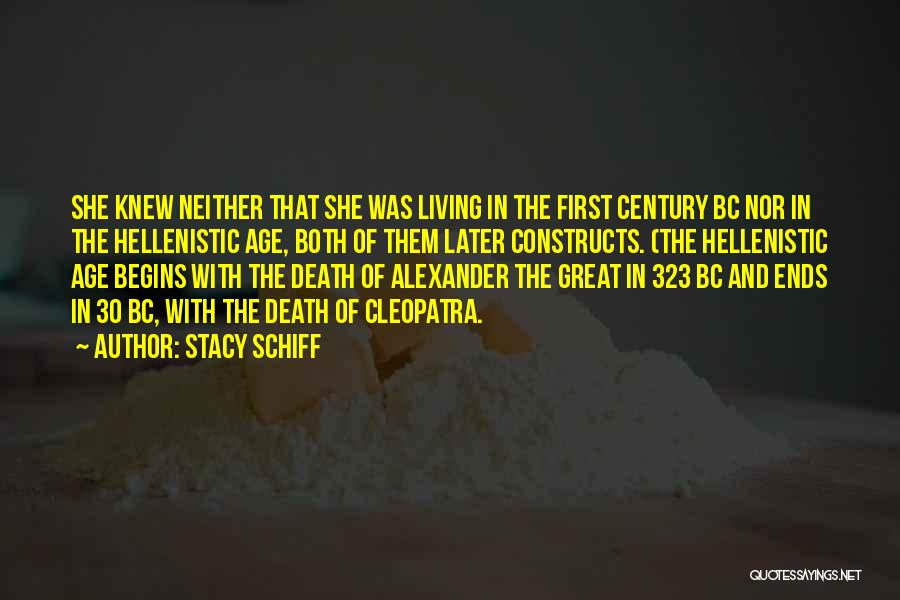 Cleopatra Stacy Schiff Quotes By Stacy Schiff