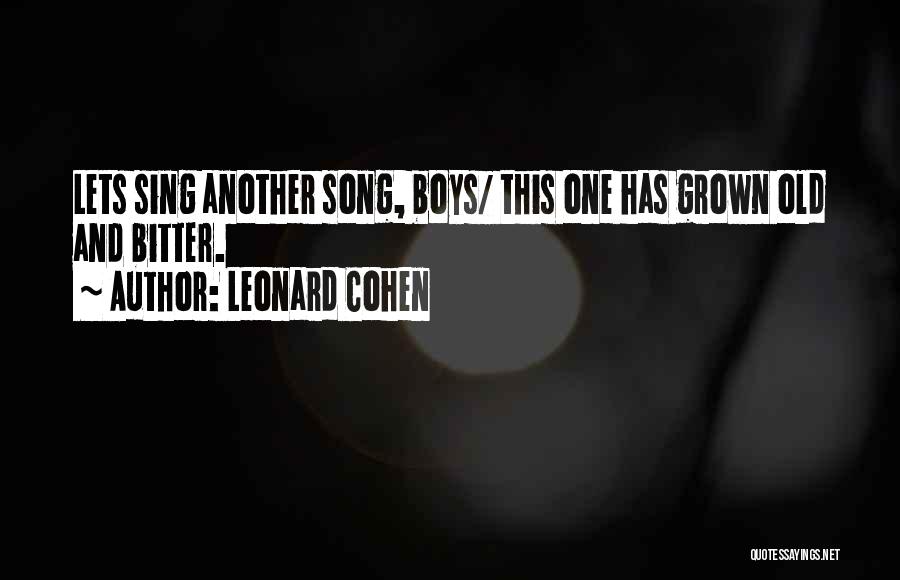 Cleptocracia Definicion Quotes By Leonard Cohen