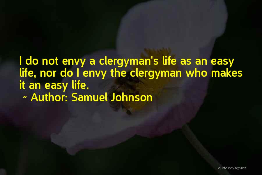 Clergymen Quotes By Samuel Johnson