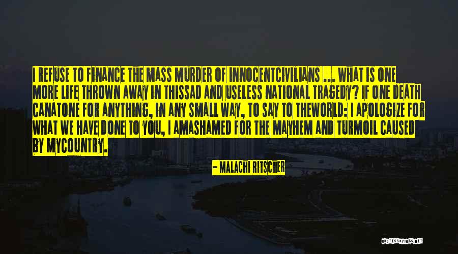Clergys Quotes By Malachi Ritscher Clergys Quotes By Malachi Ritscher