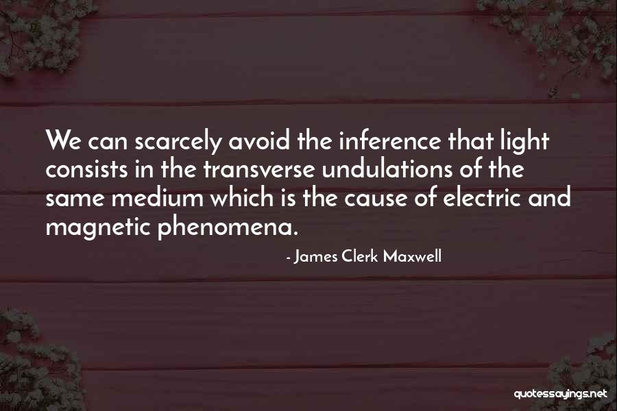 Clerk Maxwell Quotes By James Clerk Maxwell