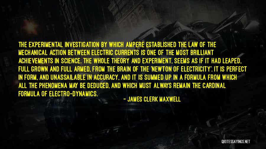 Clerk Maxwell Quotes By James Clerk Maxwell