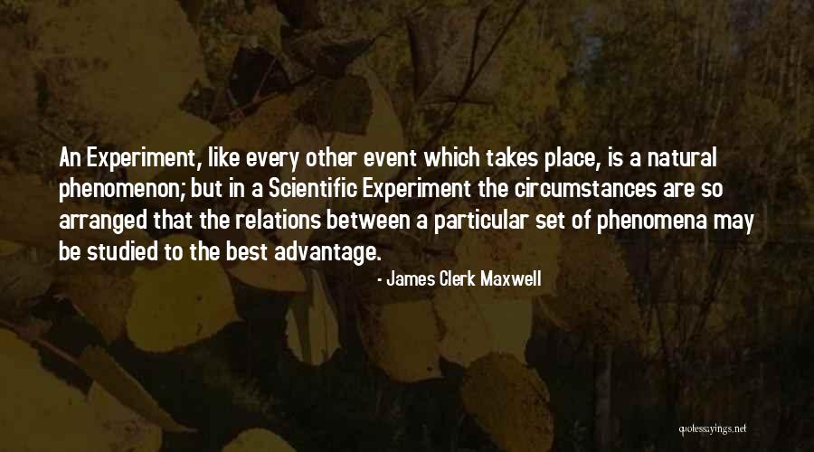 Clerk Maxwell Quotes By James Clerk Maxwell