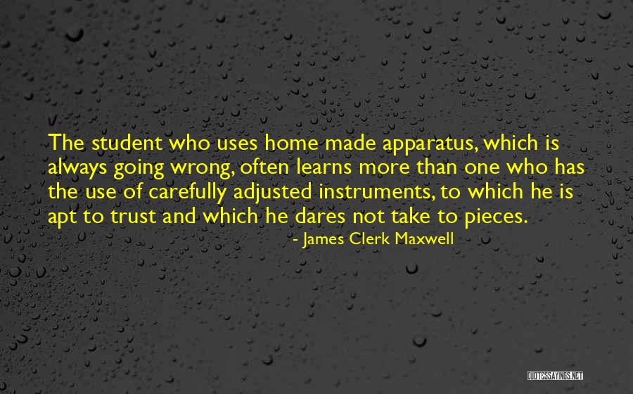 Clerk Quotes By James Clerk Maxwell