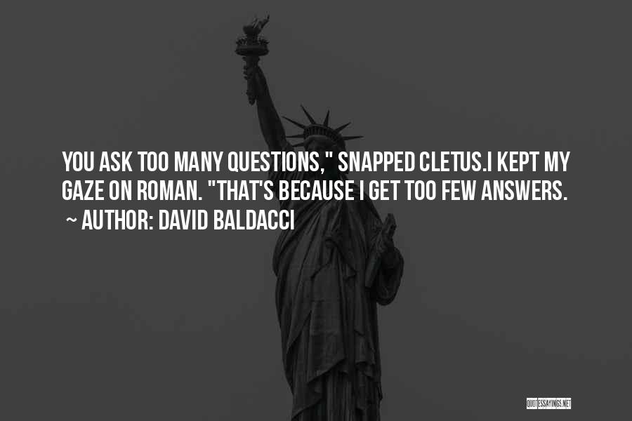 Cletus Quotes By David Baldacci