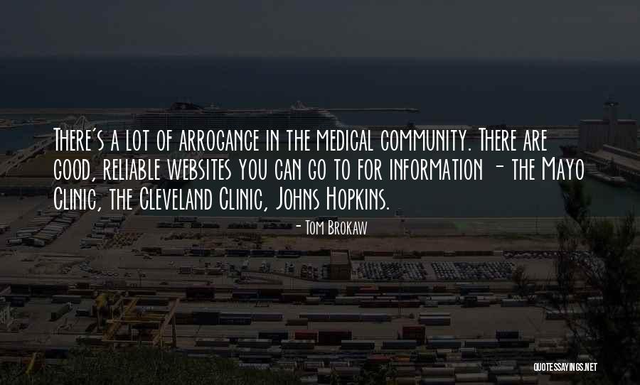 Cleveland Clinic Quotes By Tom Brokaw Cleveland Clinic Quotes By Tom Brokaw