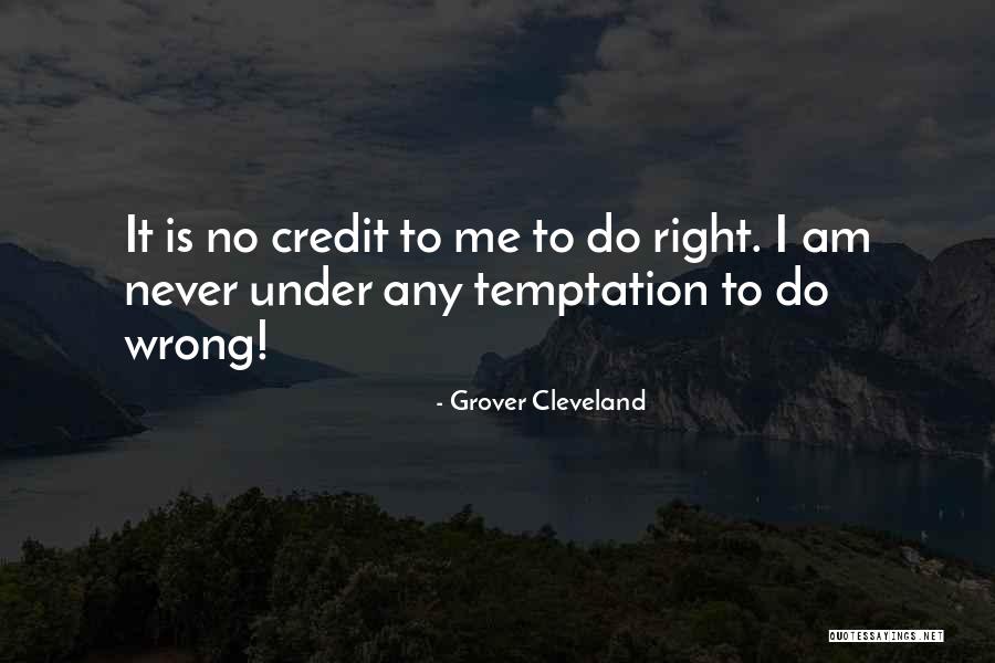 Cleveland Grover Quotes By Grover Cleveland