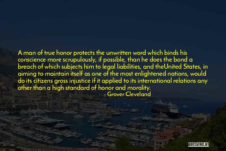 Cleveland Grover Quotes By Grover Cleveland