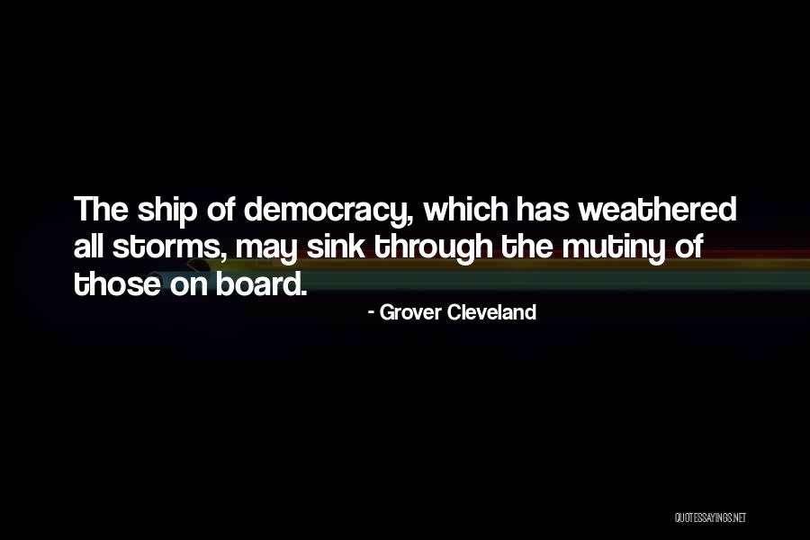 Cleveland Grover Quotes By Grover Cleveland