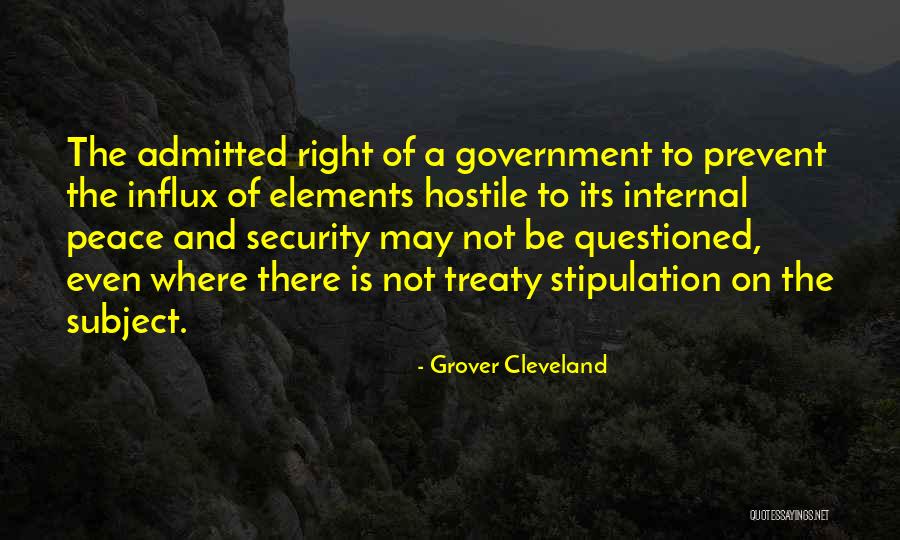 Cleveland Grover Quotes By Grover Cleveland