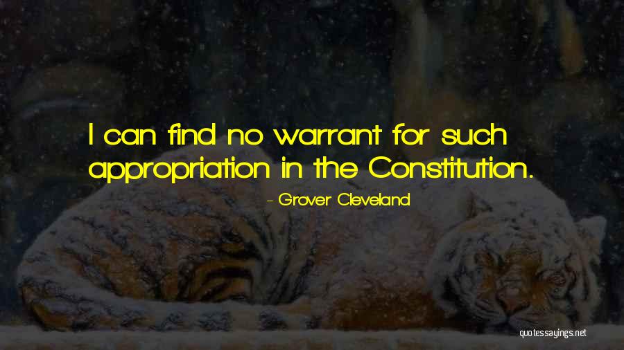 Cleveland Grover Quotes By Grover Cleveland