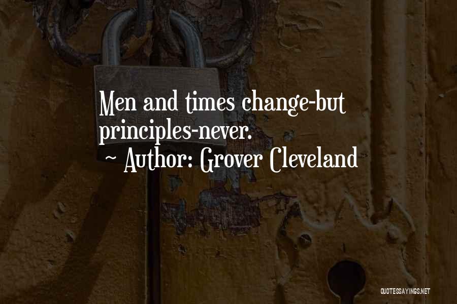 Cleveland Quotes By Grover Cleveland