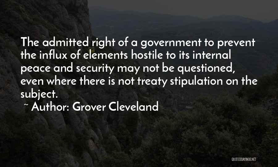 Cleveland Quotes By Grover Cleveland