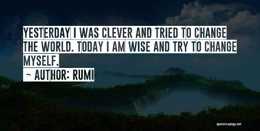 Clever But Inspirational Quotes By Rumi