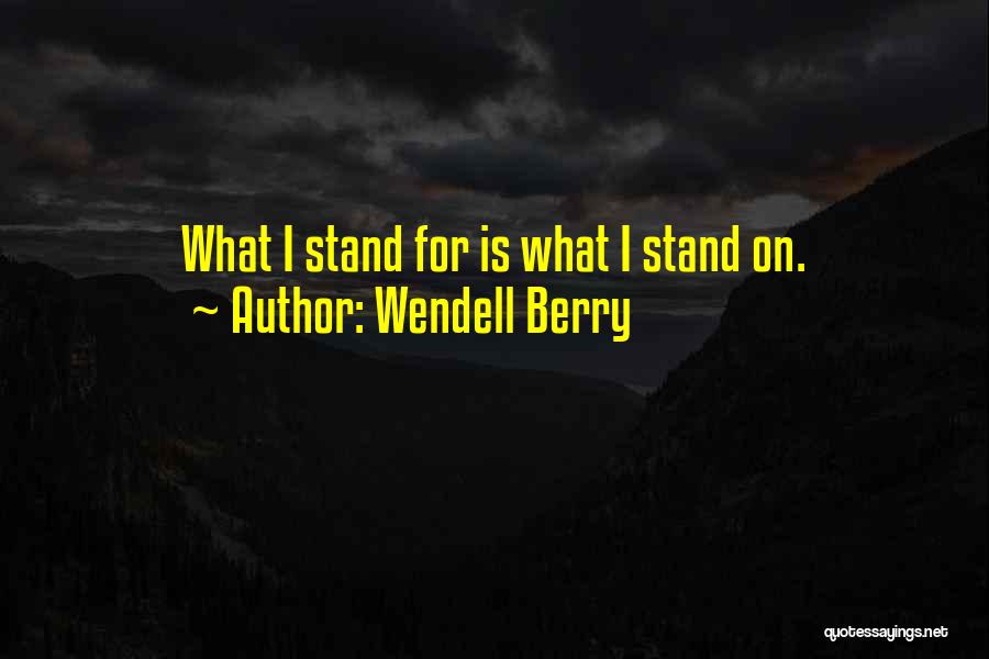 Clever But Inspirational Quotes By Wendell Berry