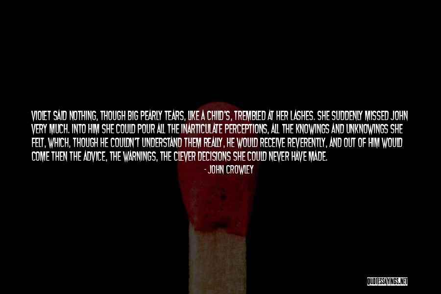 Clever Child Quotes By John Crowley Clever Child Quotes By John Crowley