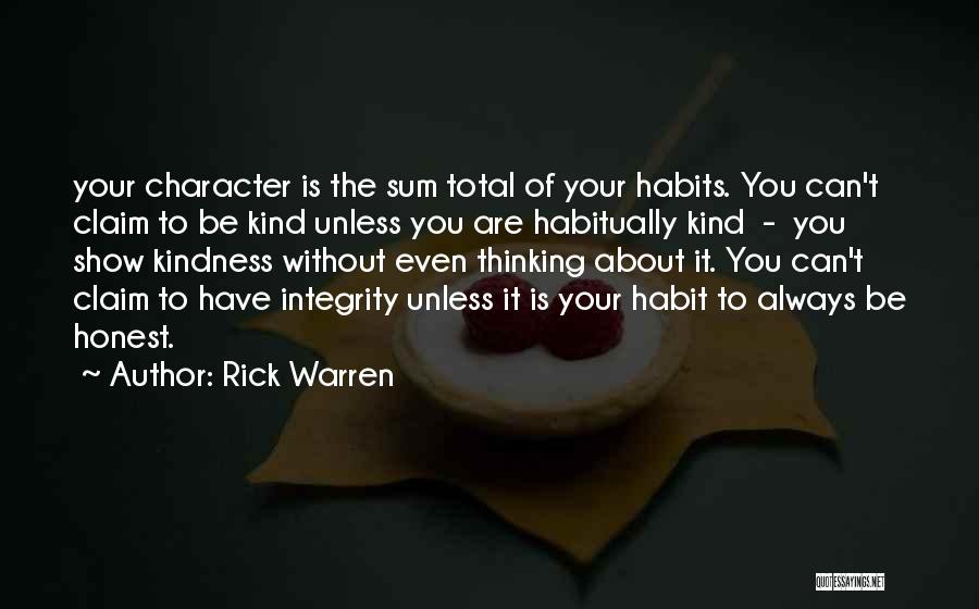 Clever Description Quotes By Rick Warren