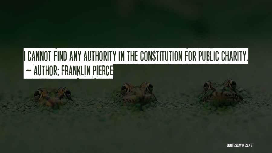 Clever Environmental Quotes By Franklin Pierce