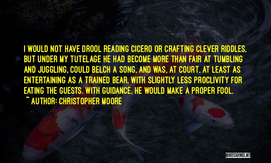 Clever Quotes By Christopher Moore
