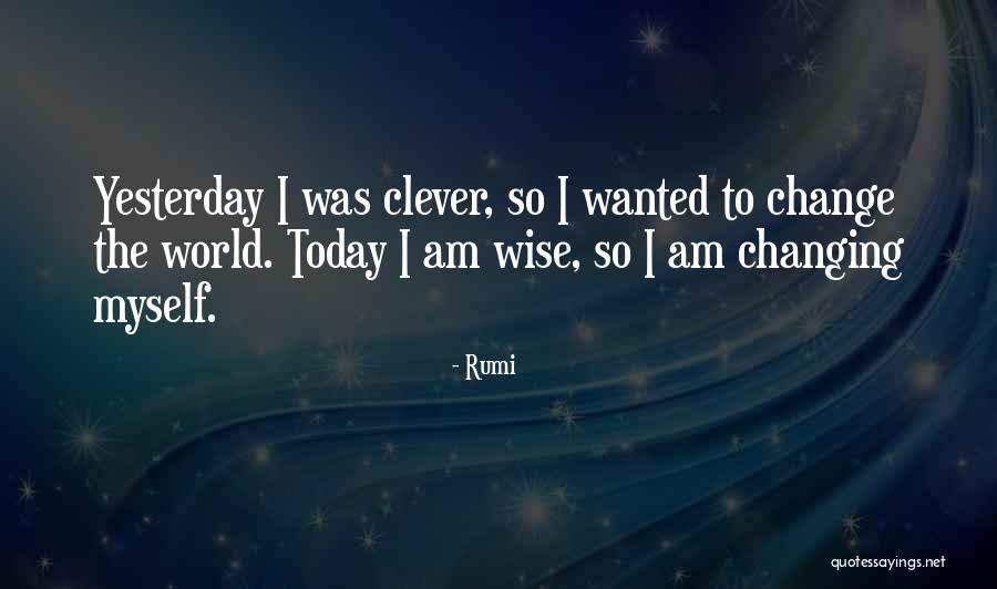 Clever Quotes By Rumi