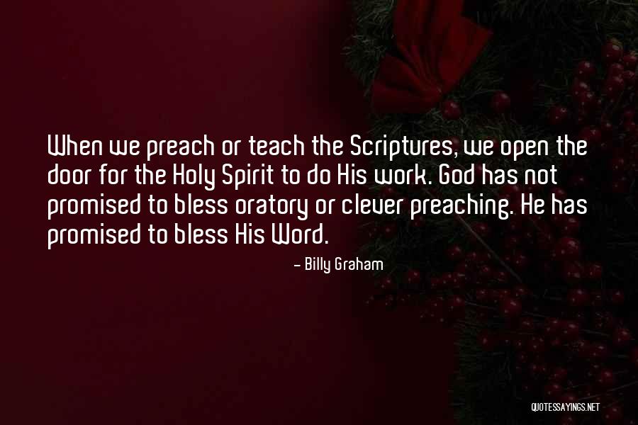 Clever Work Quotes By Billy Graham Clever Work Quotes By Billy Graham