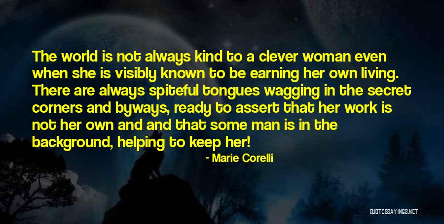 Clever Work Quotes By Marie Corelli Clever Work Quotes By Marie Corelli
