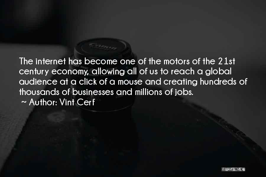 Click Quotes By Vint Cerf