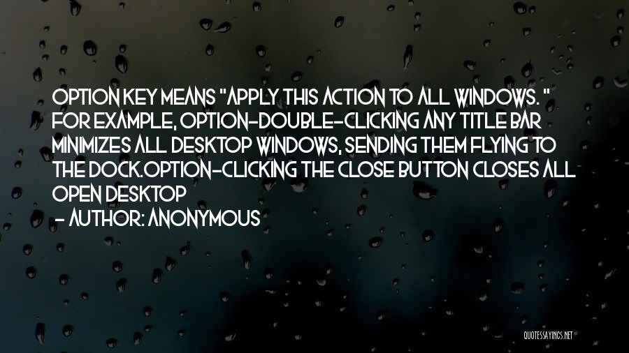 Clicking Quotes By Anonymous