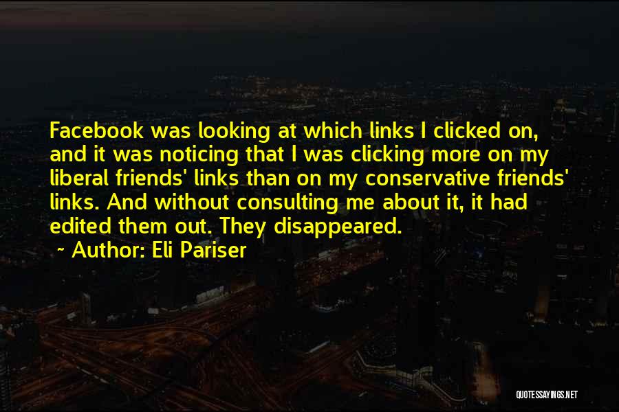 Clicking Quotes By Eli Pariser