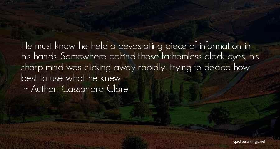 Clicking With Someone Quotes By Cassandra Clare