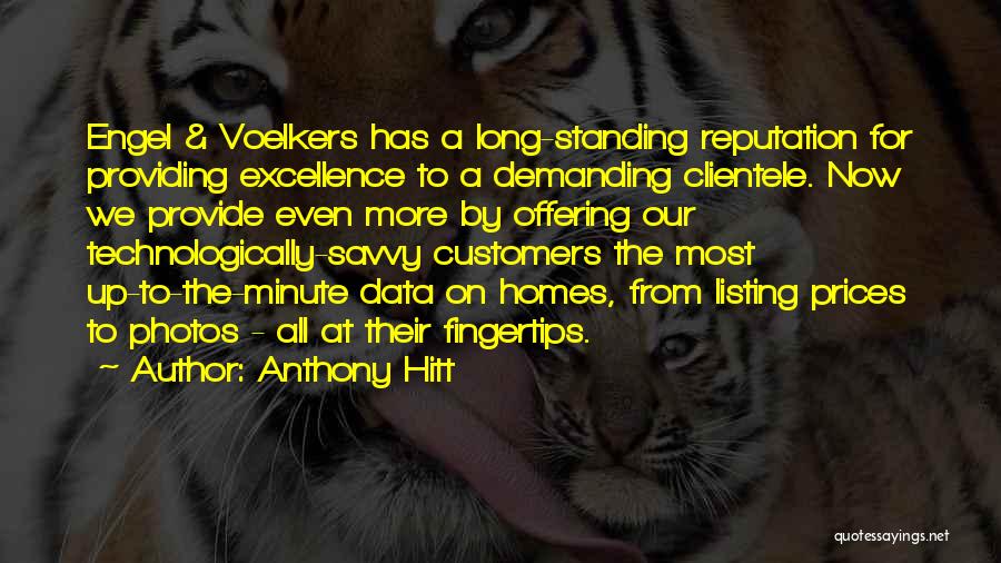 Clientele Quotes By Anthony Hitt