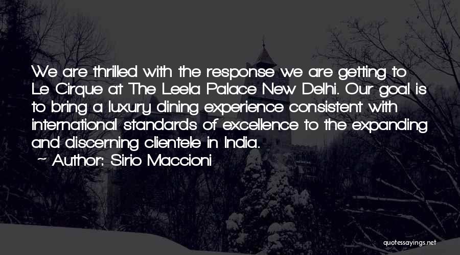 Clientele Quotes By Sirio Maccioni