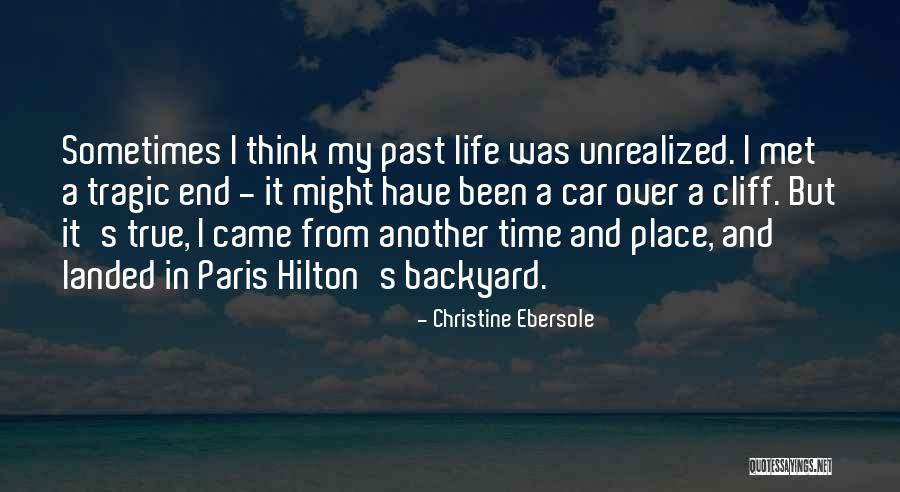 Cliff And Life Quotes By Christine Ebersole Cliff And Life Quotes By Christine Ebersole
