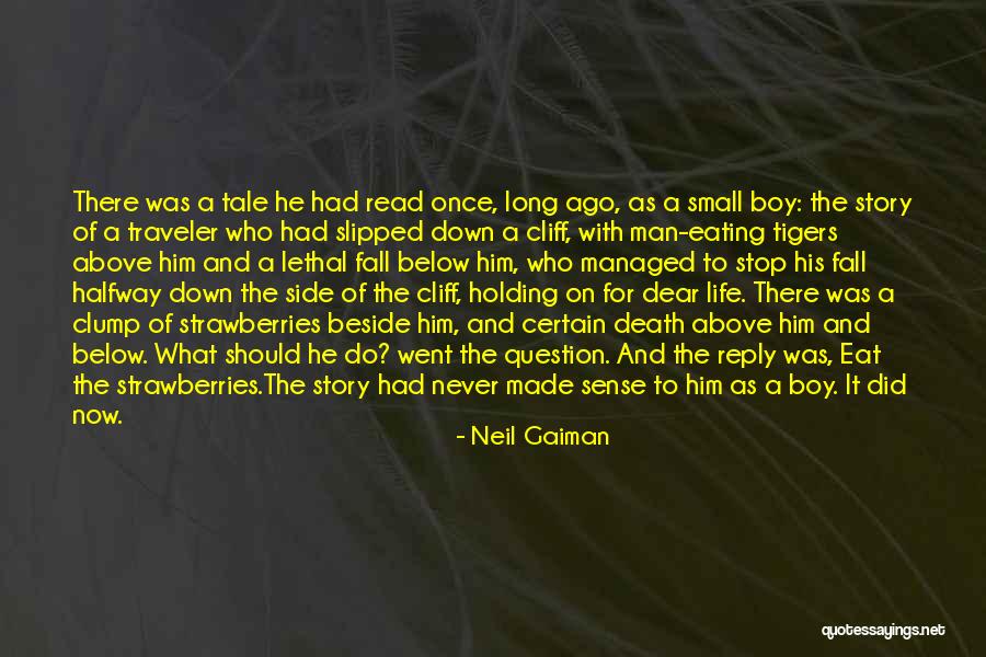 Cliff And Life Quotes By Neil Gaiman Cliff And Life Quotes By Neil Gaiman