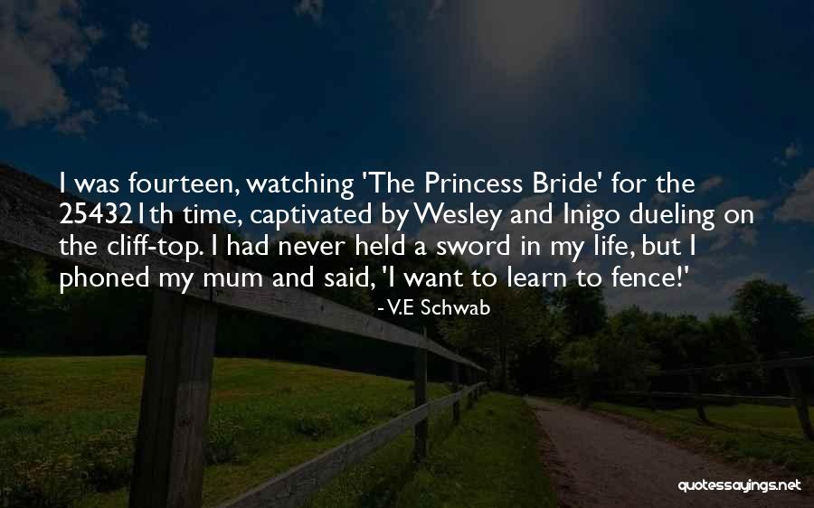 Cliff And Life Quotes By V.E Schwab Cliff And Life Quotes By V.E Schwab
