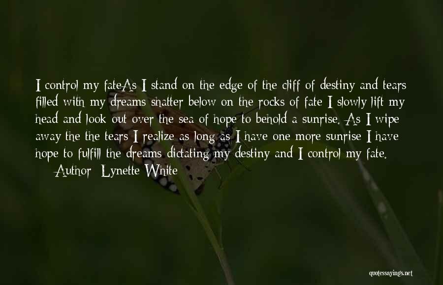 Cliff Edge Quotes By Lynette White