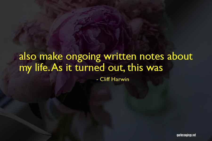 Cliff Harwin Quotes 1848346 Cliff Harwin Quotes 1848346