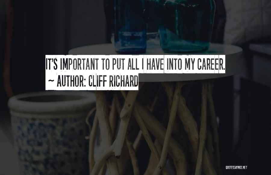 Cliff Richard Quotes 374163