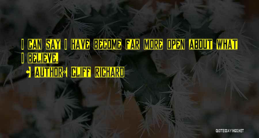 Cliff Richard Quotes 785328