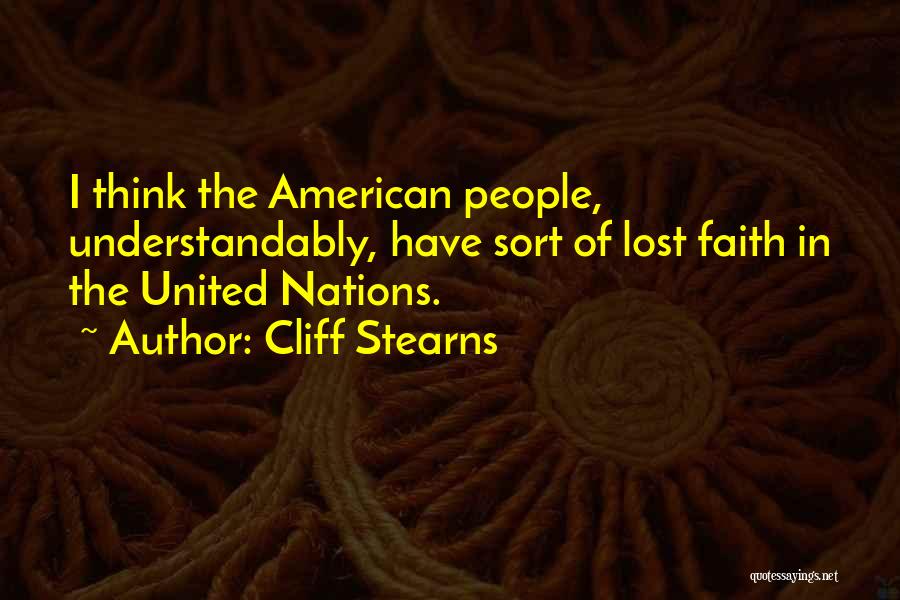 Cliff Stearns Quotes 2031294