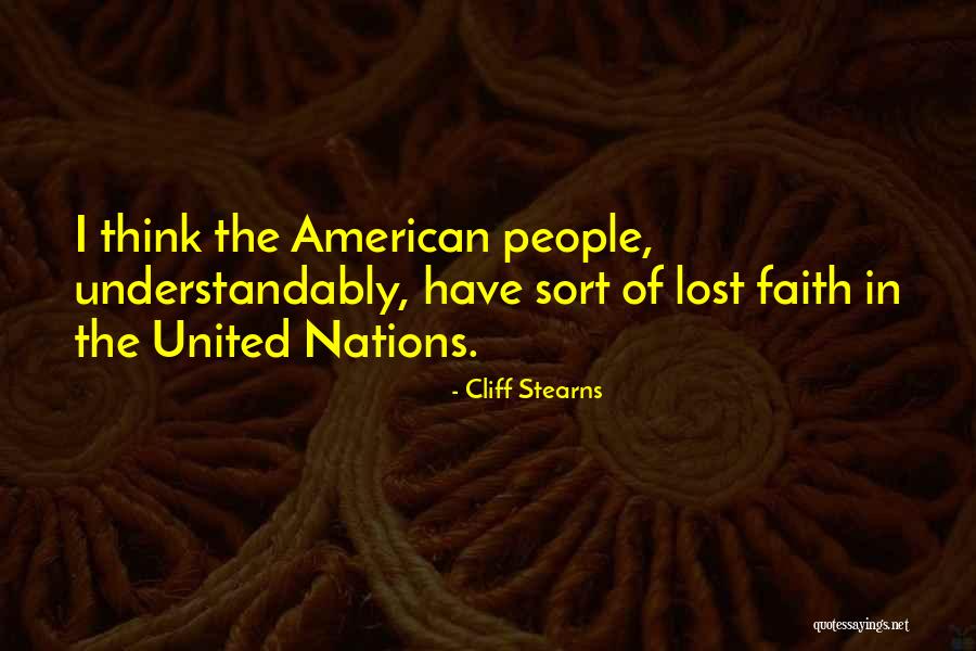 Cliff Stearns Quotes 2031294