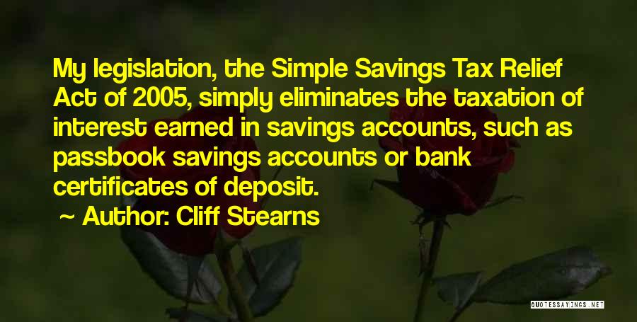 Cliff Stearns Quotes 652598