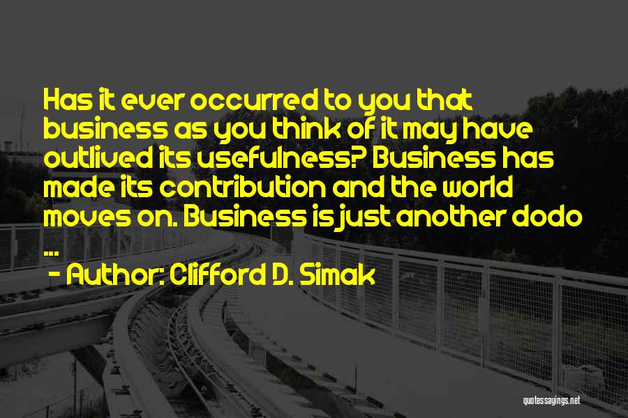 Clifford D. Simak Quotes 103624