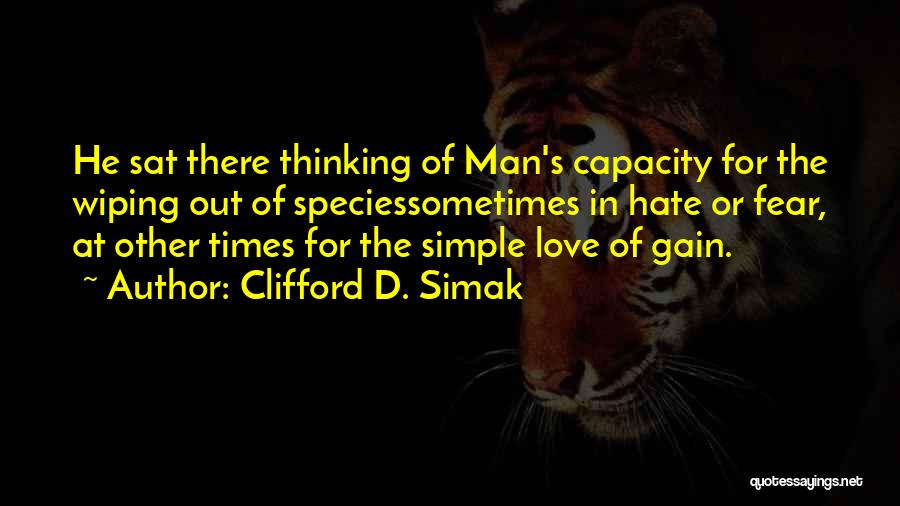 Clifford D. Simak Quotes 91950