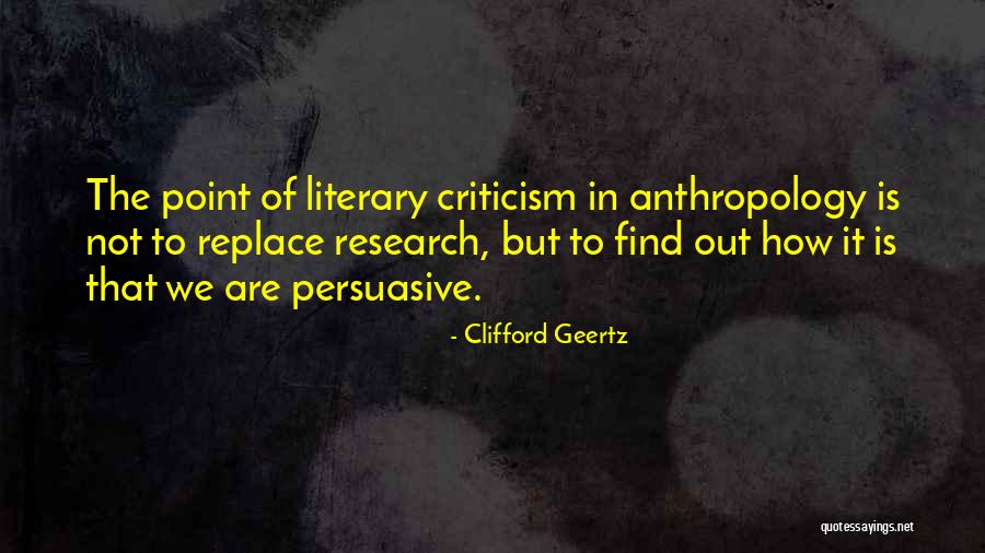 Clifford Geertz Quotes 269186