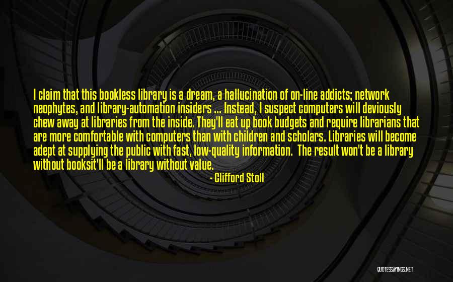Clifford Stoll Quotes 1285754 Clifford Stoll Quotes 1285754