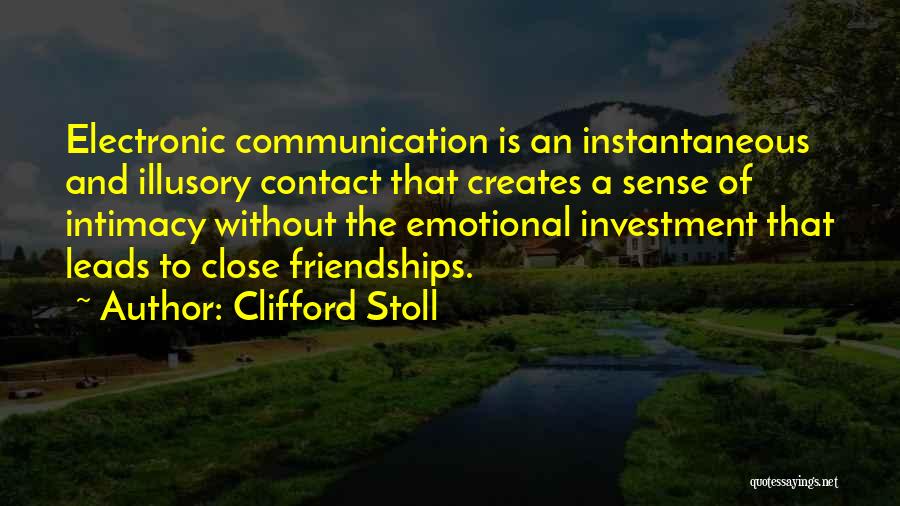 Clifford Stoll Quotes 803392