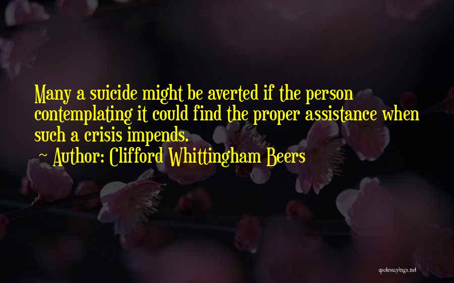 Clifford Whittingham Beers Quotes 531780